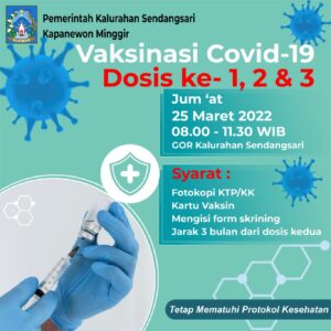 Vaksinasi Dosis Ke-3 Covid-19