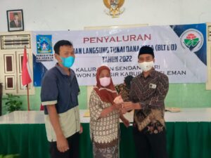 PEMERINTAH KALURAHAN SENDANGSARI SALURKAN BLT-DD TAHAP III TAHUN 2022