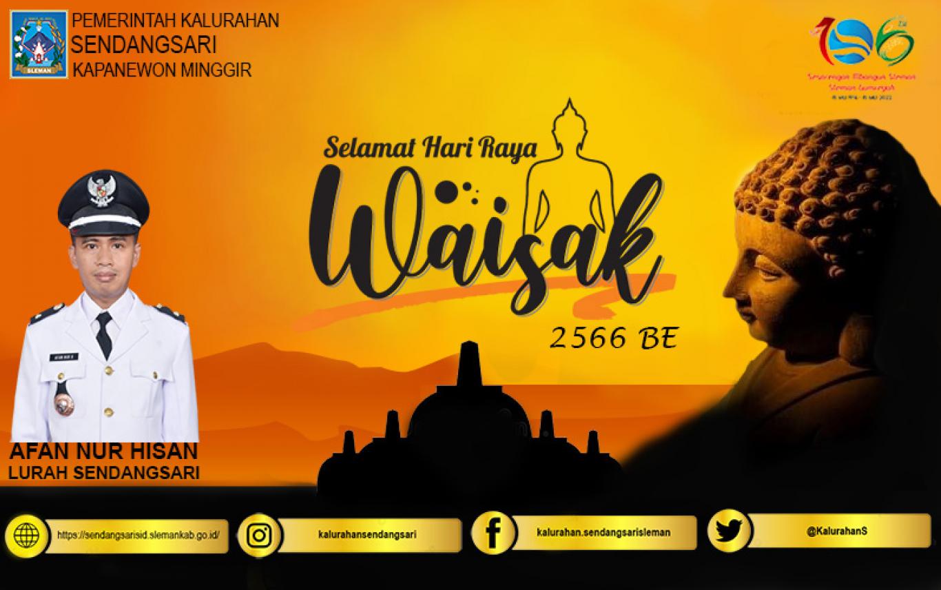 Selamat Hari Raya Waisak 2566 BE