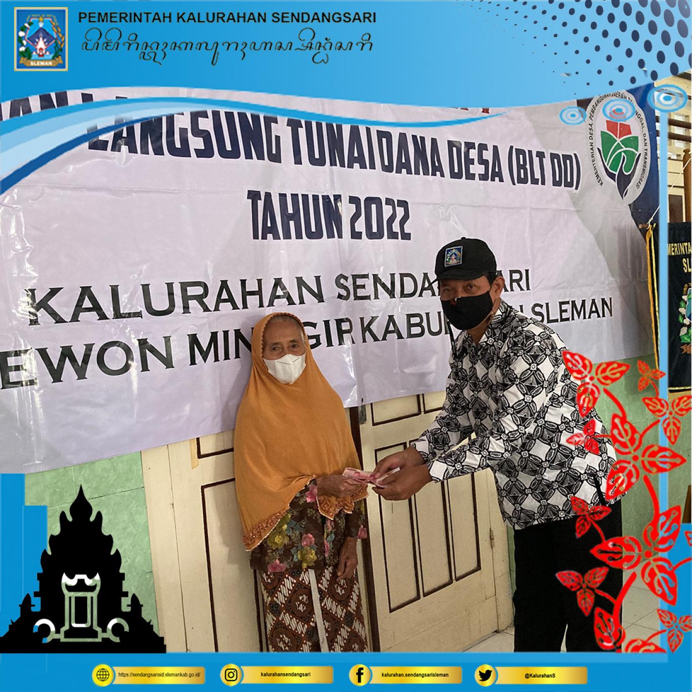 PENYALURAN BLT DANA DESA BULAN KELIMA TAHUN 2022