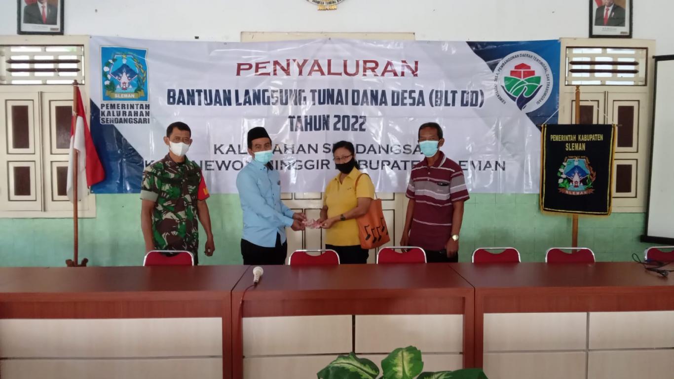 Penyaluran BLT DD Bulan Juni 2022