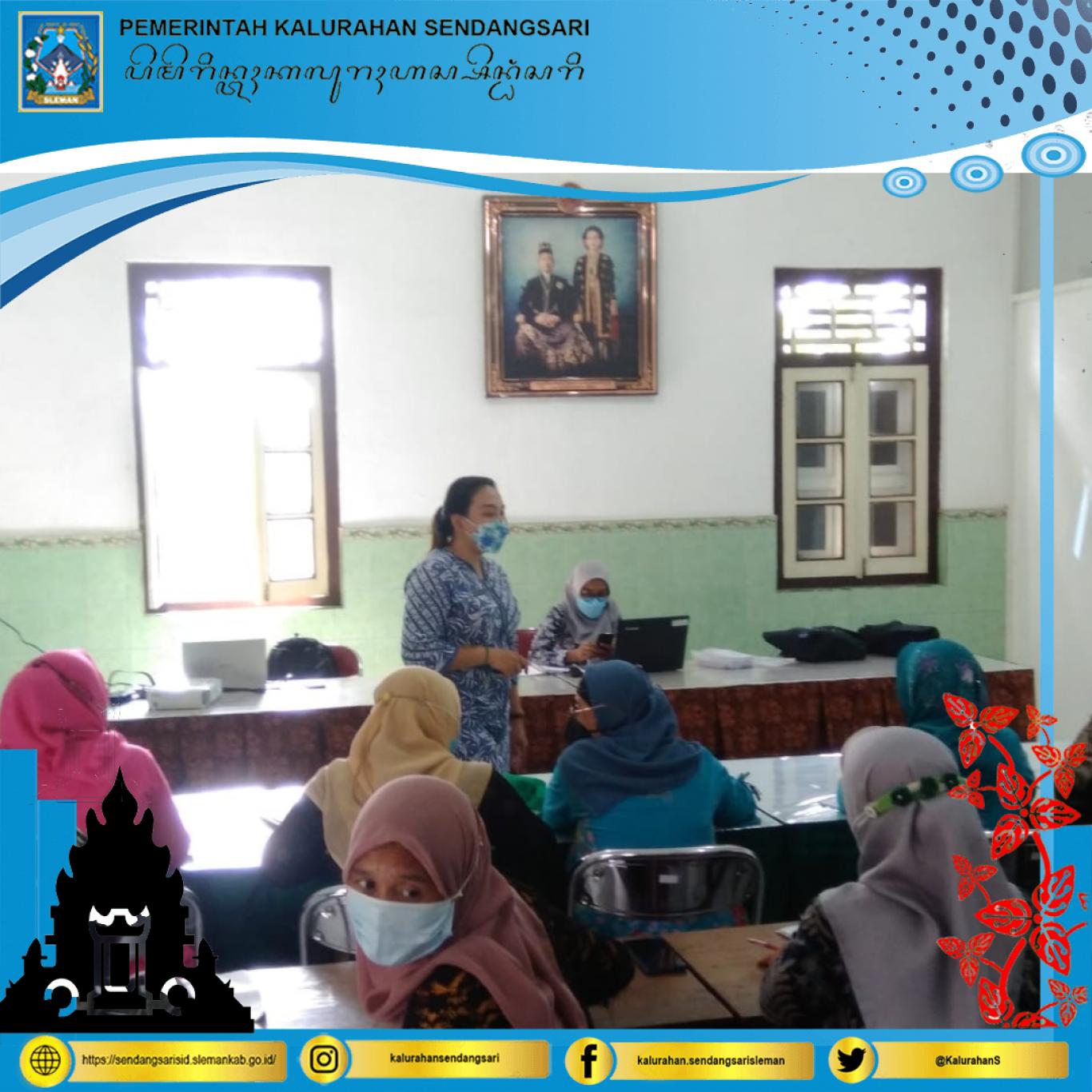 Rapat Koordinasi Kader Kesehatan Kalurahan Sendangsari.