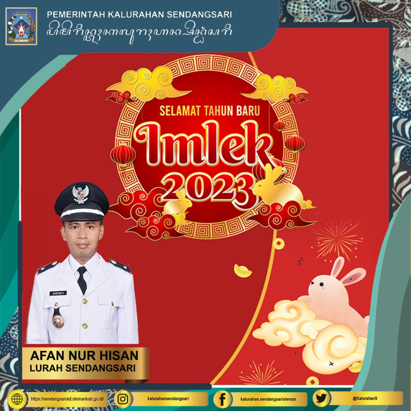 Selamat Tahun Baru Imlek 2023