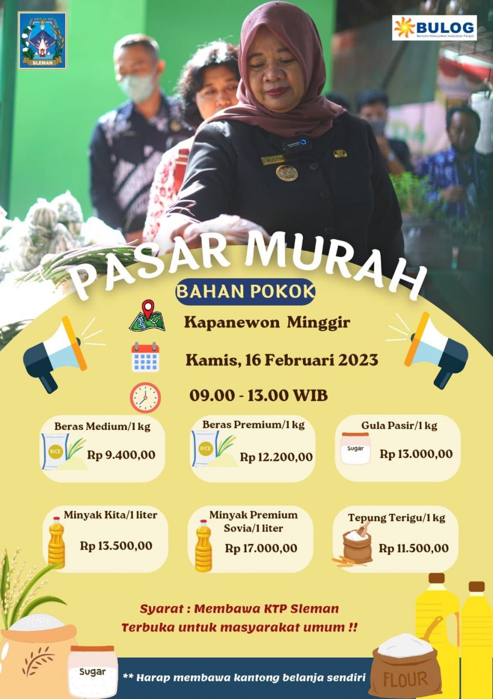 Pasar Murah Bahan Pokok