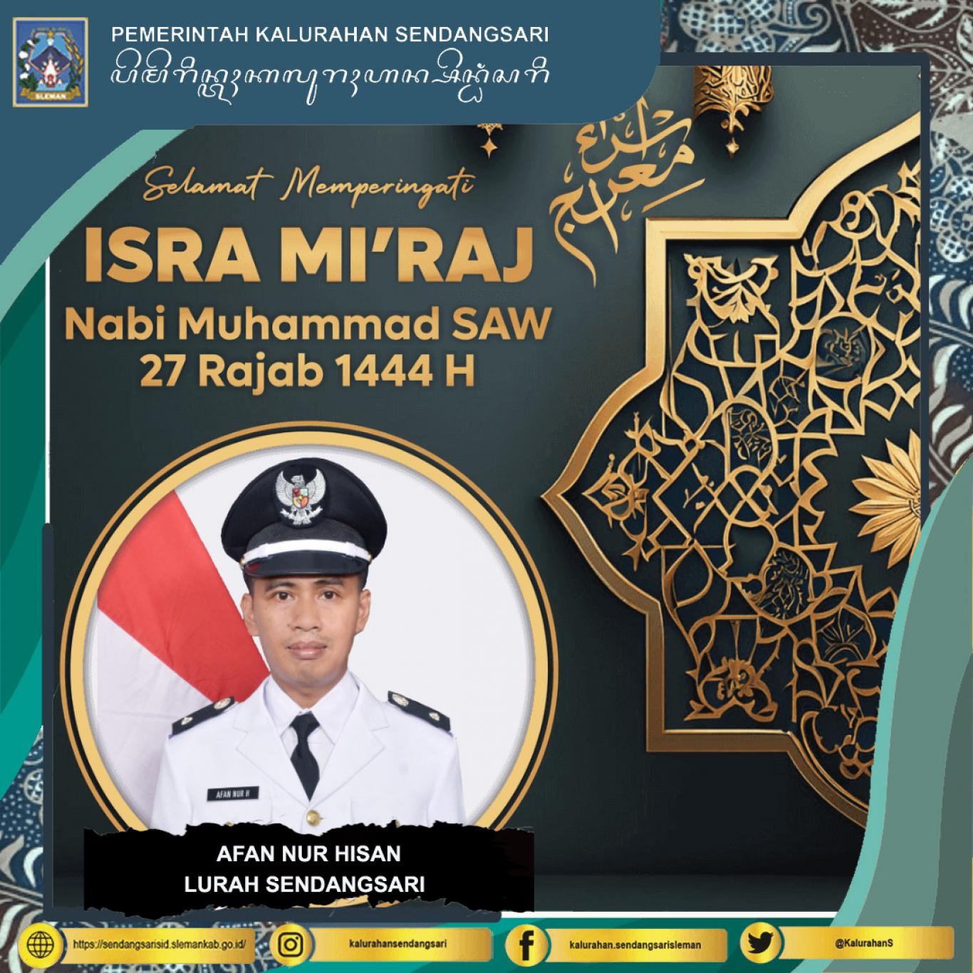 Memperingati Isra Miraj Nabi Muhammad SAW 1444 H