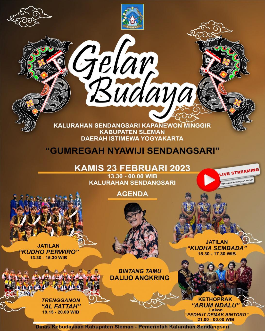 Agenda Gelar Desa Rintisan dan Kantong Budaya Kalurahan Sendangsari