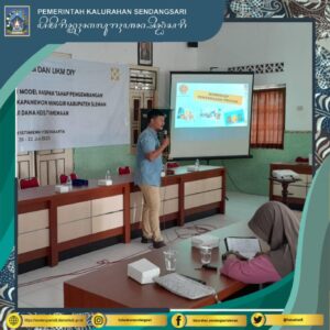 Pelatihan Desa Preuner Model K45PAK tahap Pengembangan di Kalurahan Sendangsari.