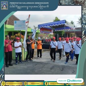 Wakil Bupati Sleman Melepas Peserta Jalan Santai Nusantara