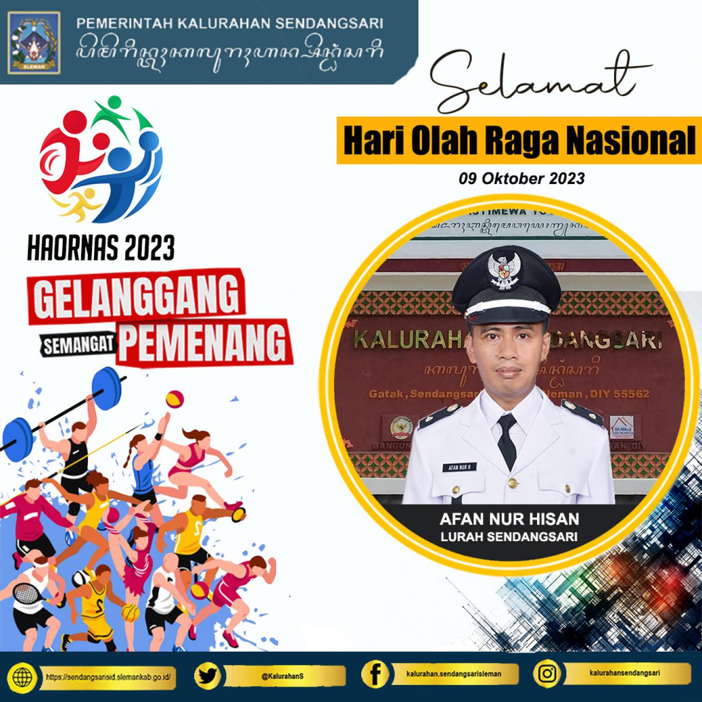 Hari Olahraga Nasional Tahun 2023