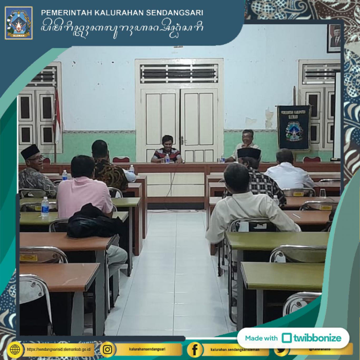 Pembentukan Pengurus Omah Jagawarga Kalurahan Sendangsari