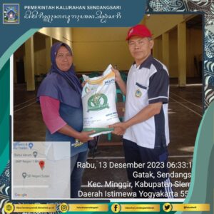 Penyaluran Bantuan Sosial Beras CPP Alokasi Bulan Desember 2023