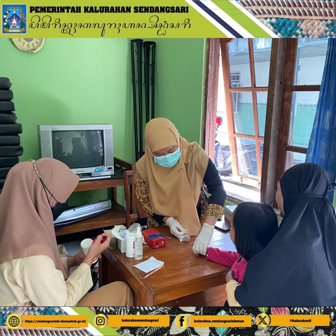 Skrining Anemia Balita & Pemberian Fe sirup