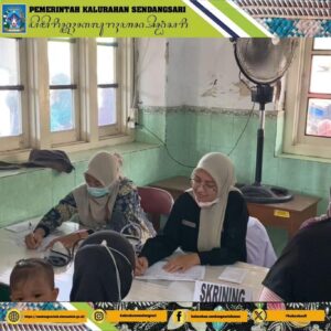 Vaksinasi Polio untuk Paud, TK, dan SD se Kalurahan Sendangsari