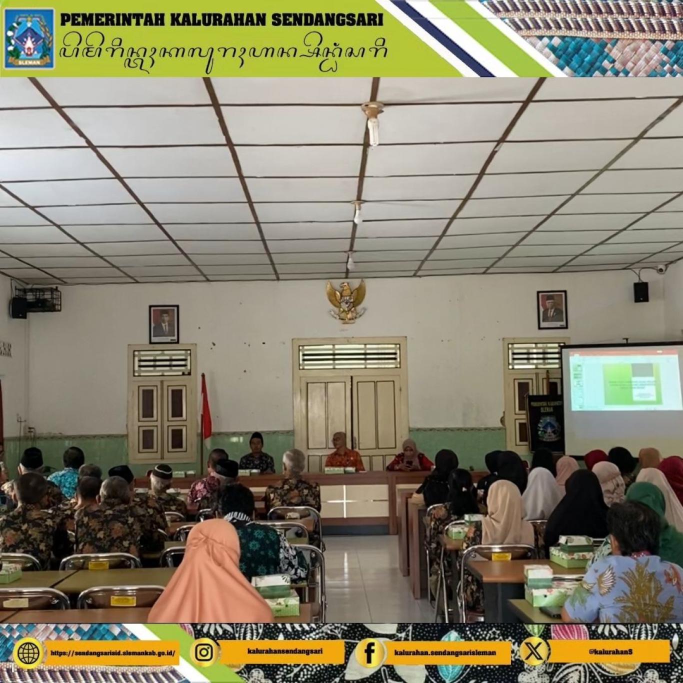 Sosialisasi Kampung Hijau oleh Dinas Lingkungan Hidup Kabupaten Sleman