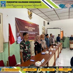 Pelantikan KPPS Pemilu 2024 di Kalurahan Sendangsari