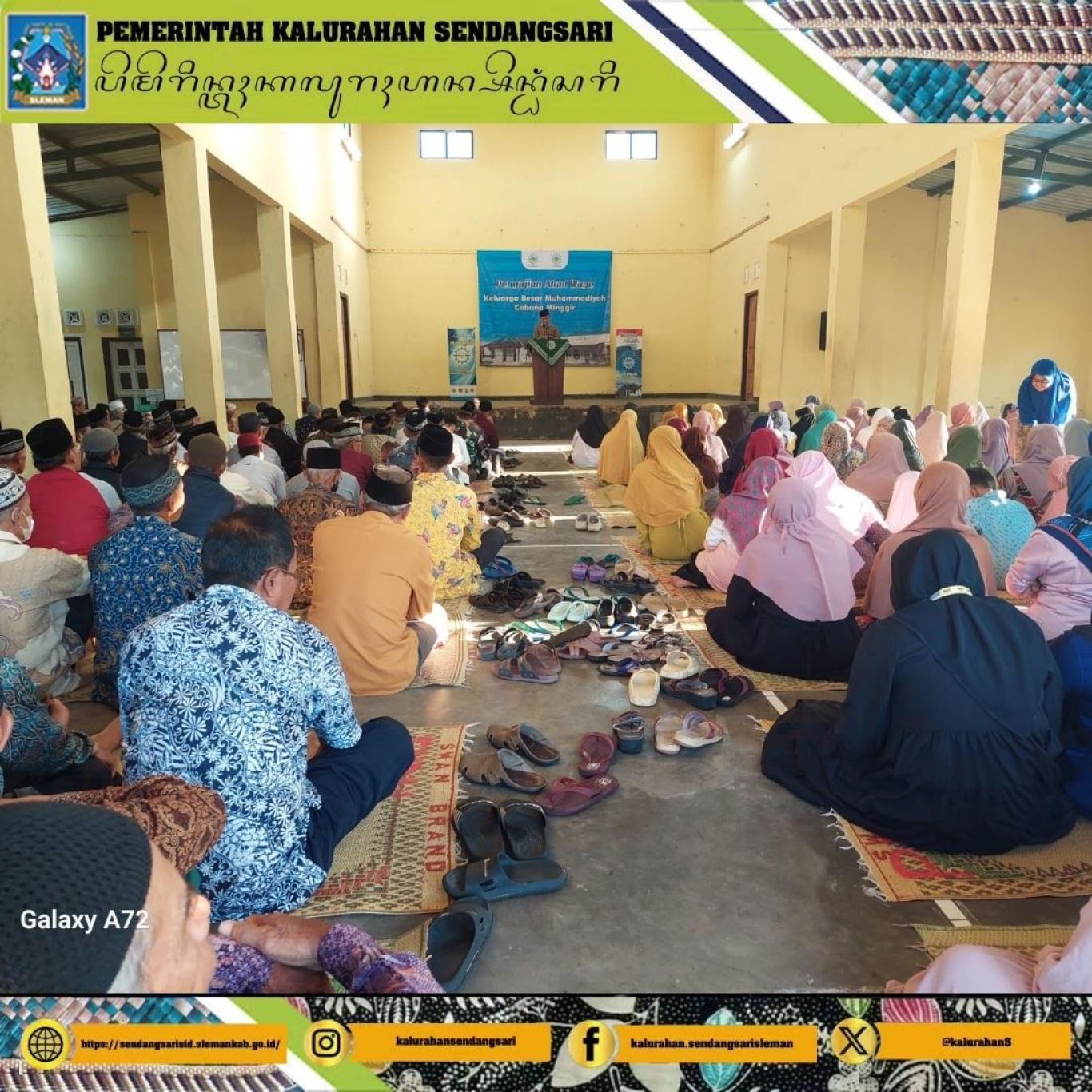 Pengajian Ahad Wage di Kalurahan Sendangsari