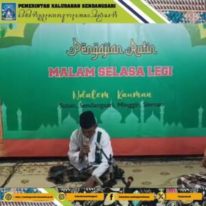 Lurah Sendangsari Menghadiri Pengajian dan Mujahadah Rutin di Sutan