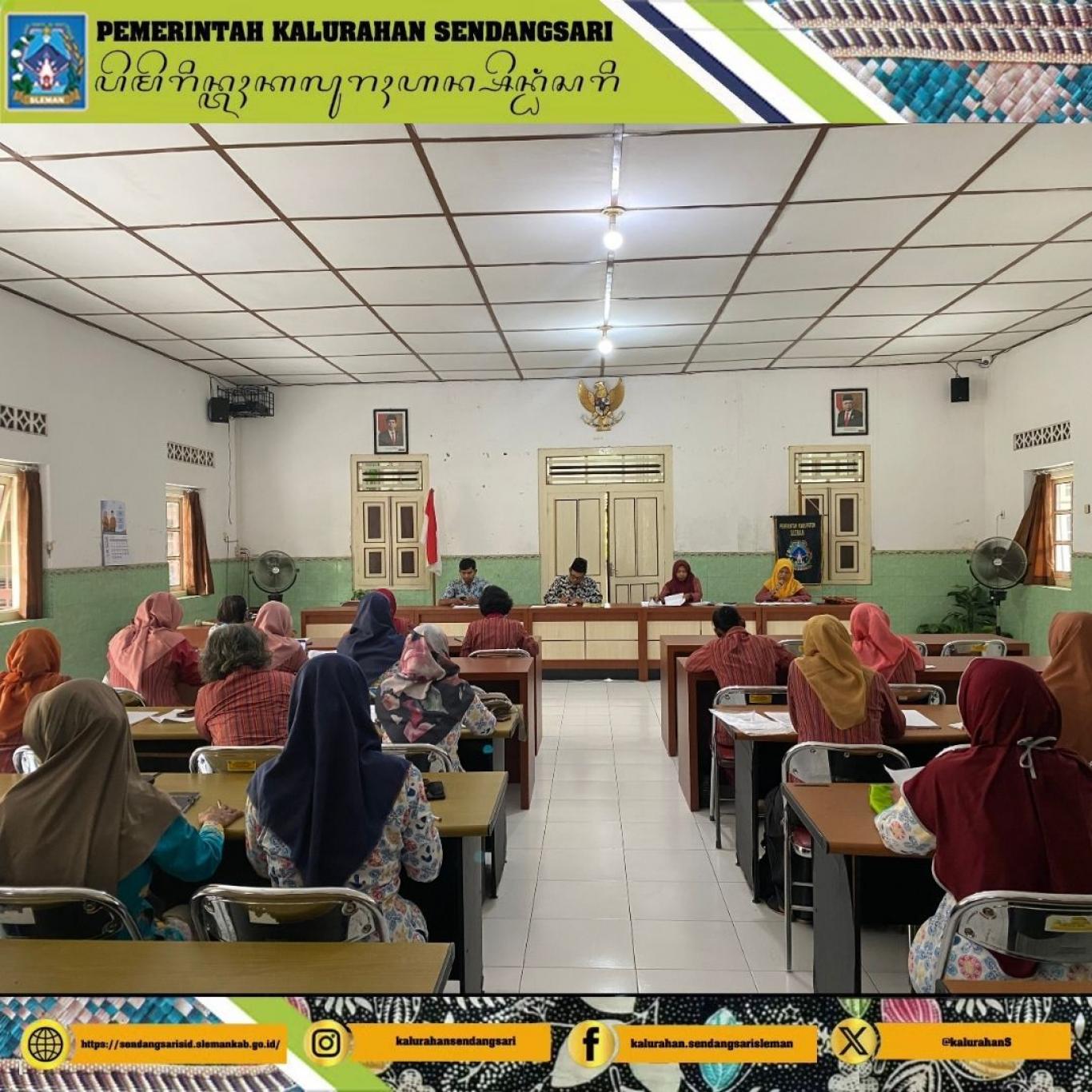 Pertemuan Kader PPKBD Kalurahan Sendangsari
