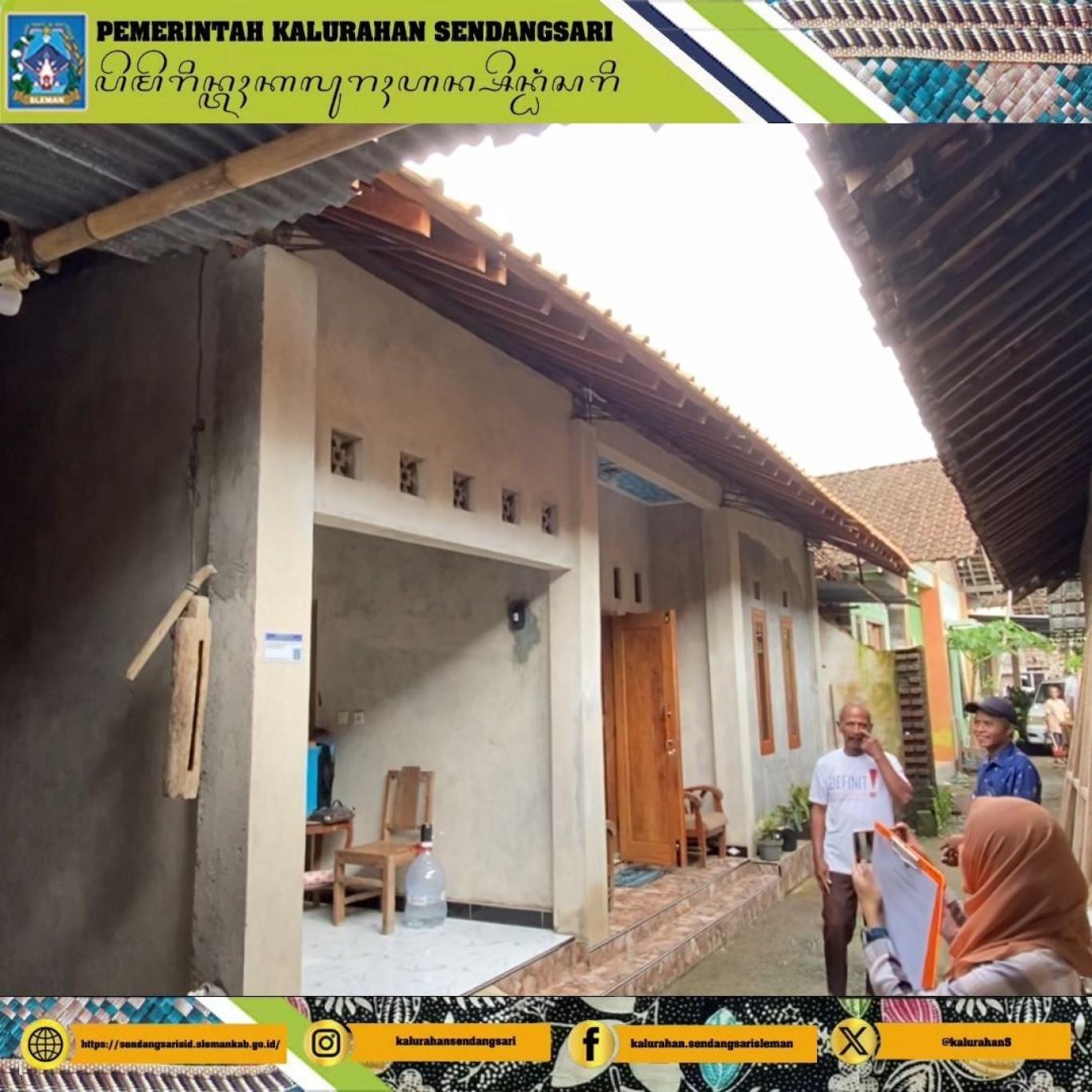 Lurah Sendangsari Mendampingi DPUPKP, Inspektorat, dan BPK Kunjungan ke Sendangsari