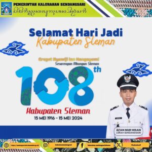 Selamat Hari Jadi ke 108 Kabupaten Sleman