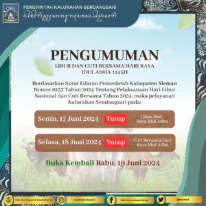 Libur Hari Raya Idul Adha 1445H