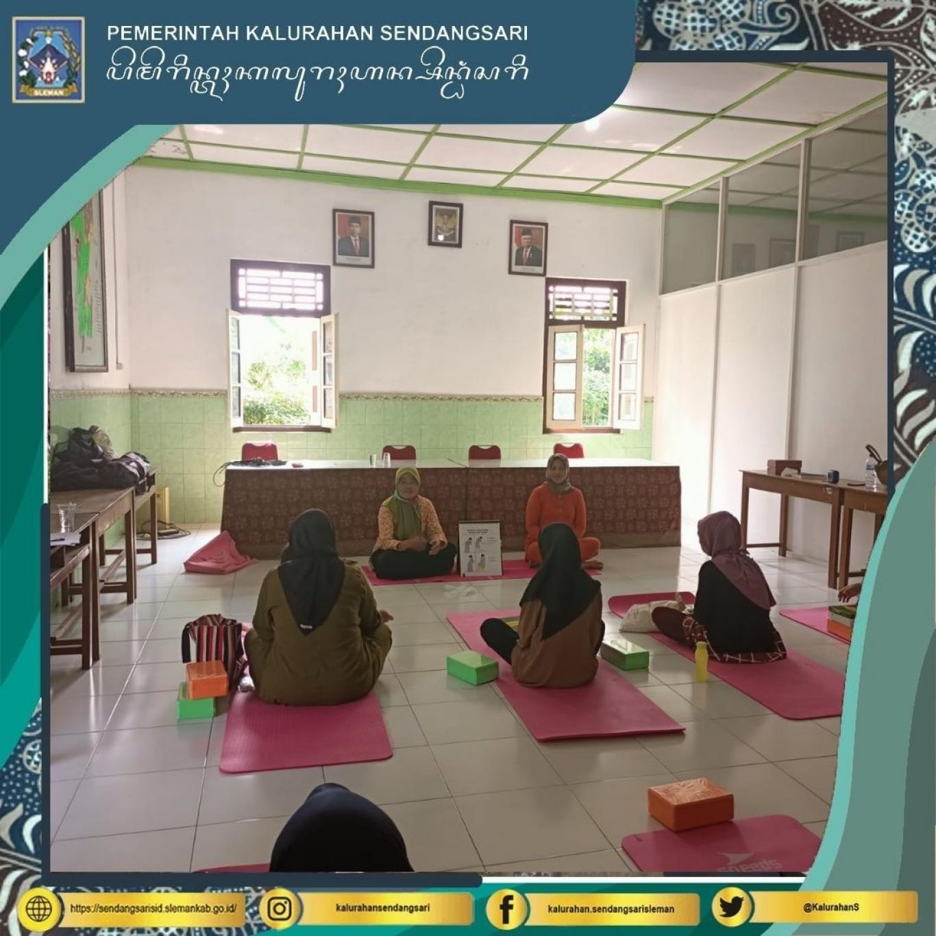 Kelas Bumil dan Yoga Kalurahan Sendangsari