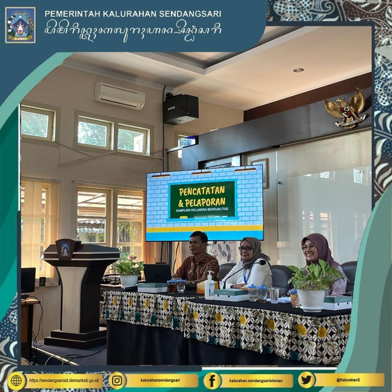 Kalurahan Sendangsari Menghadiri Acara Orientasi Pengelolaan Kampung KB