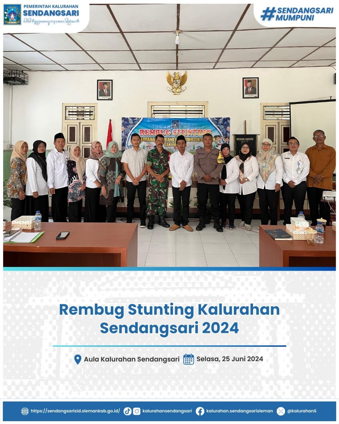 Rembug Stunting Kalurahan Sendangsari 2024