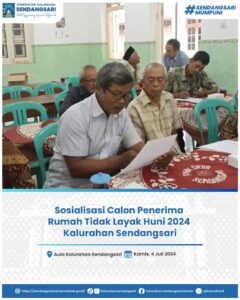 Sosialisasi Calon Penerima RLTH 2024