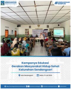 Kampanye Edukasi Germas Kalurahan Sendangsari