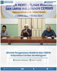Bimtek Pengelolaan BUMKal dan UMKM Kalurahan Cerdas Sendangsari