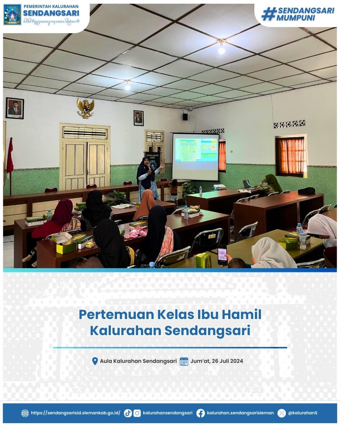 Pertemuan Kelas Ibu Balita Kalurahan Sendangsari