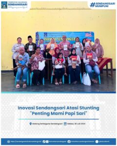 Inovasi Sendangsari Atasi Stunting PENTING MAMI PAPI SARI