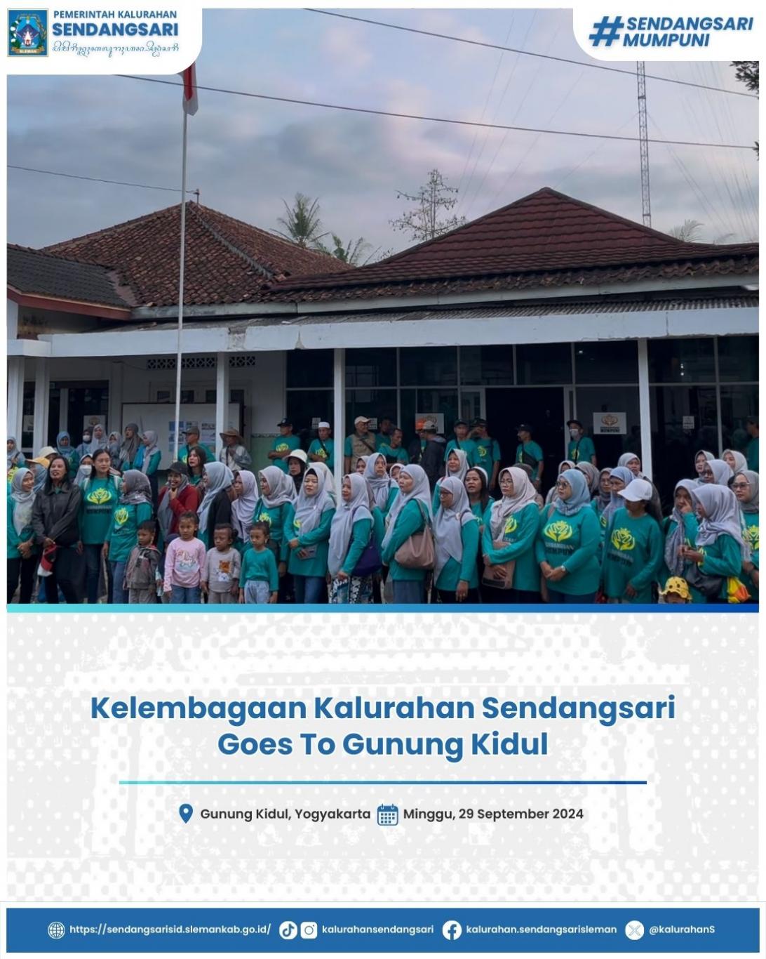 Kelembagaan Kalurahan Sendangsari Goes To Gunung Kidul