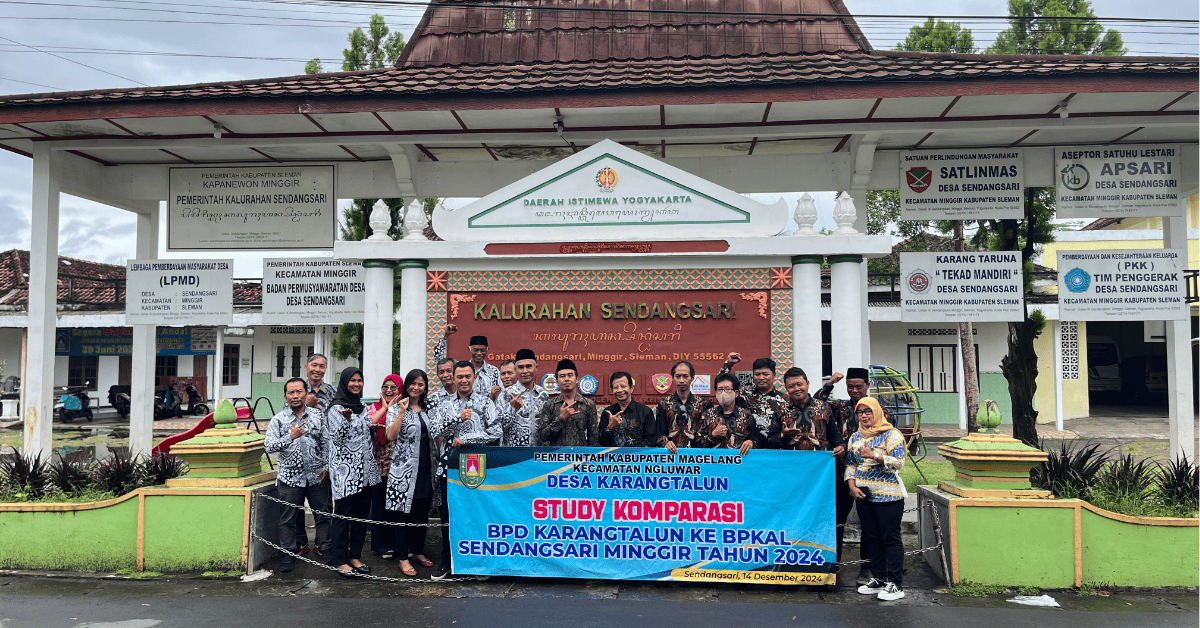Study Komparasi BPD Karangtalun Kecamatan Ngluwar ke BPKal Sendangsari Minggir