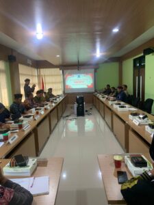 Lurah Sendangsari Menghadiri Rapat Pimpinan “RAKORPIM” Kapanewon Minggir