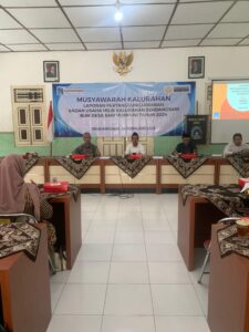 Musyawarah Kalurahan Badan Pertanggungjawaban Badan Usaha Milik Kalurahan Bum Desa Sari Mumpuni Tahun 2024