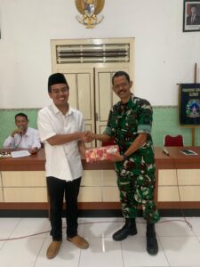 Rakor Rutin Mingguan dan Perpisahan Atas Purna Tugas Bhabinsa Kalurahan Sendangsari