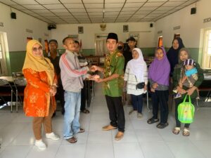 Penyalurkan Bantuan Langsung Tunai Dana Desa (BLT-DD) untuk bulan ke 1-3/bulan Januari-Maret