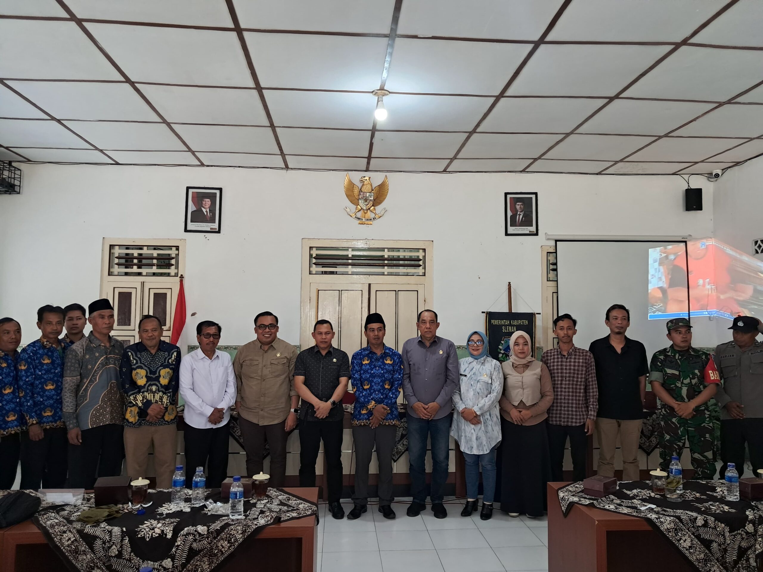Kunjungan kerja Komisi I DPRD kabupaten Probolinggo di Kalurahan Sendangsari