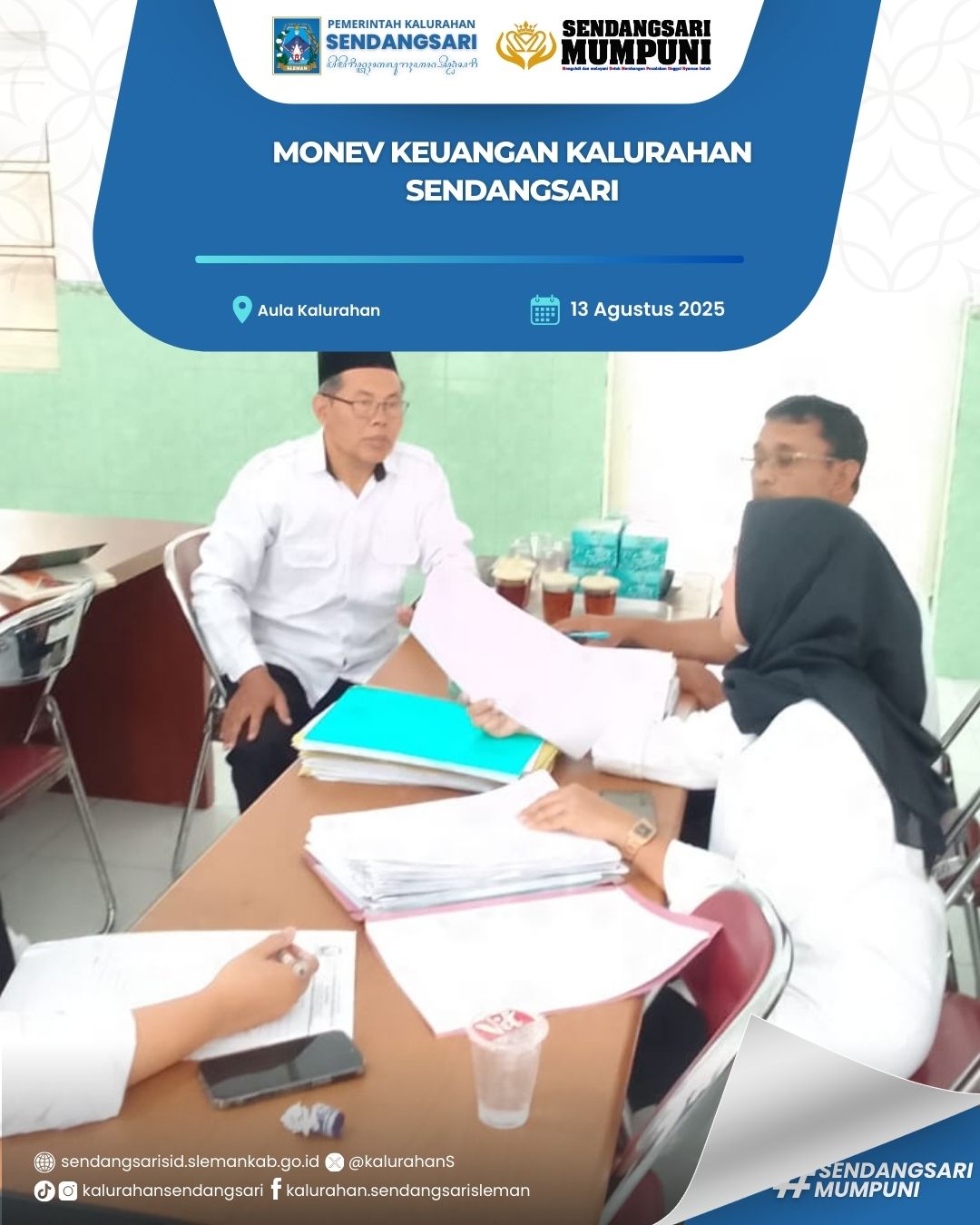 MONEV KEUANGAN KALURAHAN SENDANGSARI