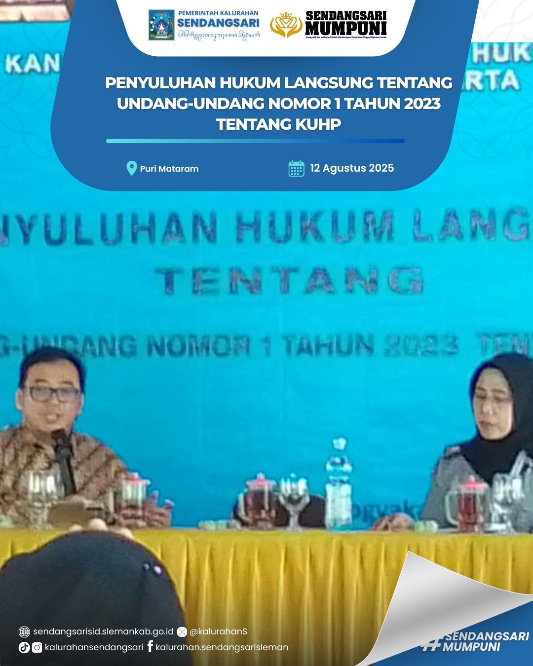 PENYULUHAN HUKUM LANGSUNG TENTANG