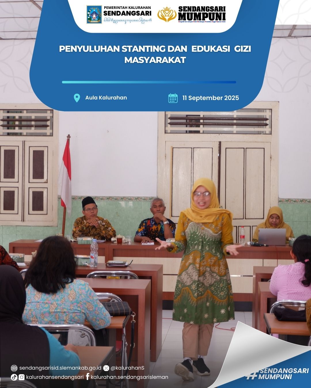 PENYULUHAN STANTING DAN EDUKASI GIZI MASYARAKAT