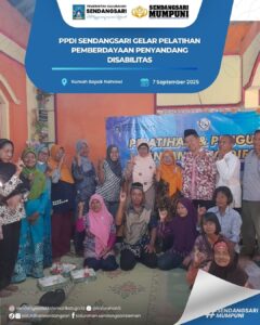 PPDI Sendangsari Gelar Pelatihan Pemberdayaan Penyandang Disabilitas