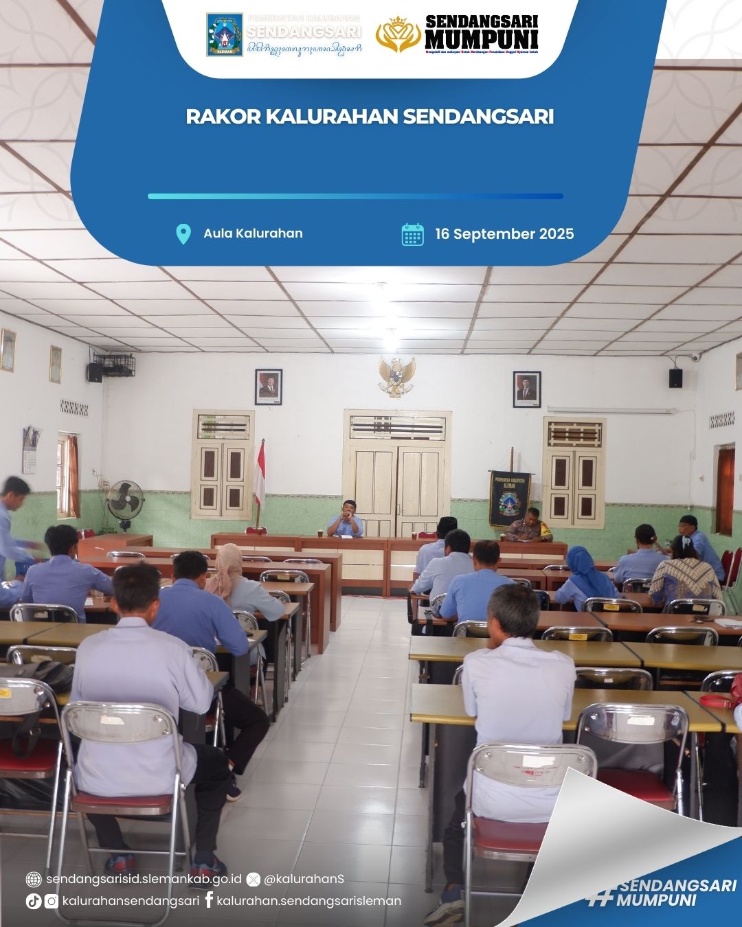 RAPAT KOORDINASI KALURAHAN SENDANGSARI
