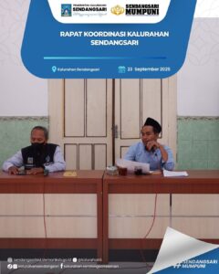 RAPAT KOORDINASI KALURAHAN SENDANGSARI