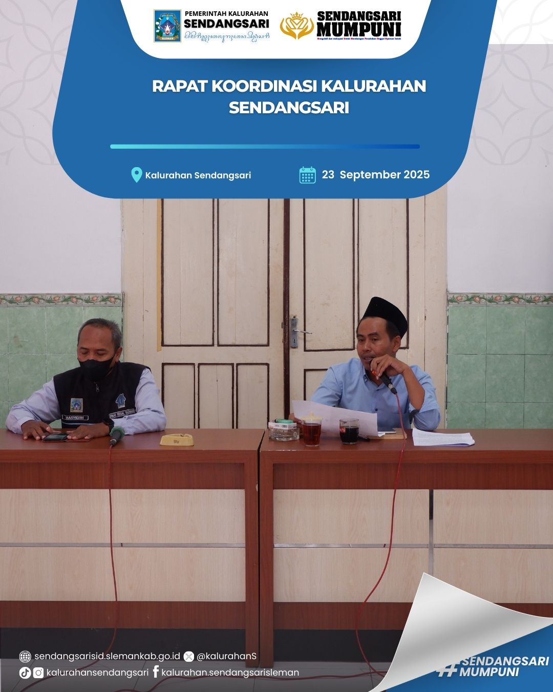 RAPAT KOORDINASI KALURAHAN SENDANGSARI