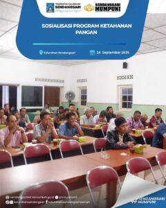 SOSIALISASI PROGRAM KETAHANAN PANGAN
