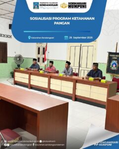 SOSIALISASI PROGRAM KETAHANAN PANGAN KALURAHAN SENDANGSARI