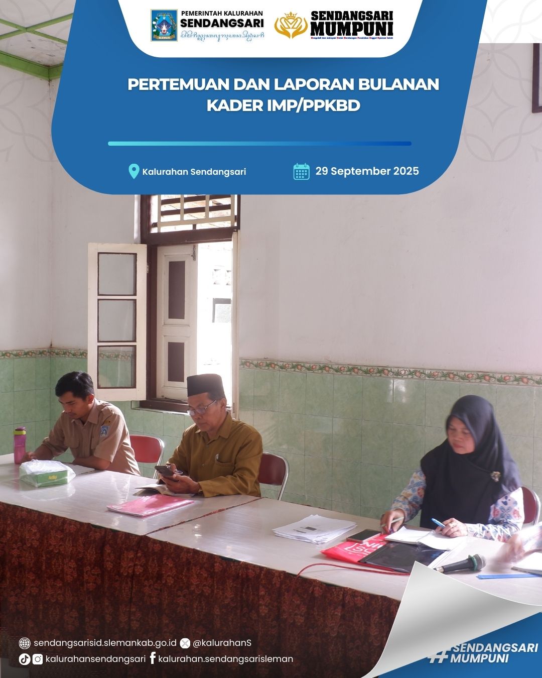 PERTEMUAN DAN LAPORAN BULANAN KADER IMP/PPKBD